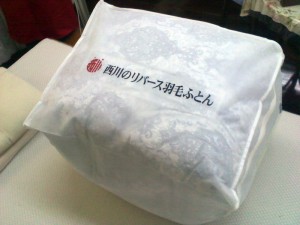 西川のリバース羽毛ふとん